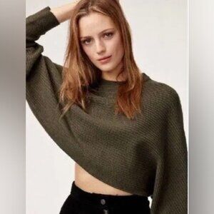 Wilfred Free Lolan Cropped Sweater